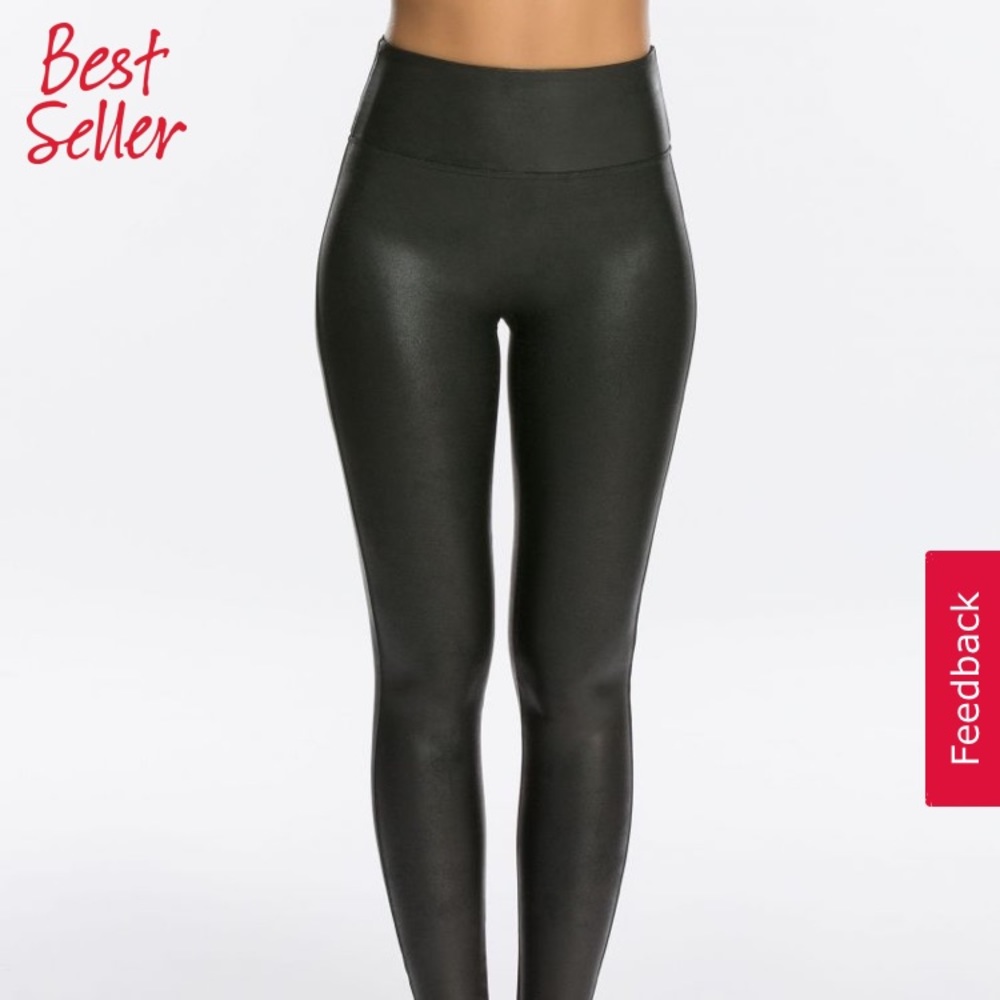 Spanx Faux Leather Leggings
